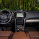 A 180-degree front-view camera appears on that little screen above the nav unit in the Touring trim I tested.